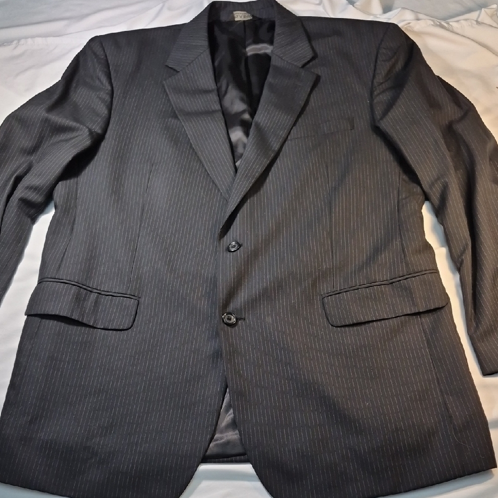 Jos. A. Bank Charcoal Pinstripe Blazer